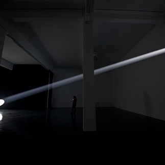 Form of the Formless a beam of light 2012  Long March Space, Beijing