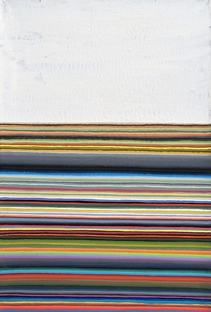 Wang Guangle, Nine Cans of Acrylic, 2004; Acrylic on canvas, 76x51cm.jpg