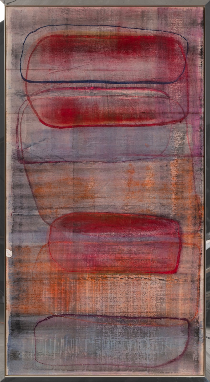 Liu Gang, 19101061022,  2016, Mixed media on paper, 185×102cm.jpg