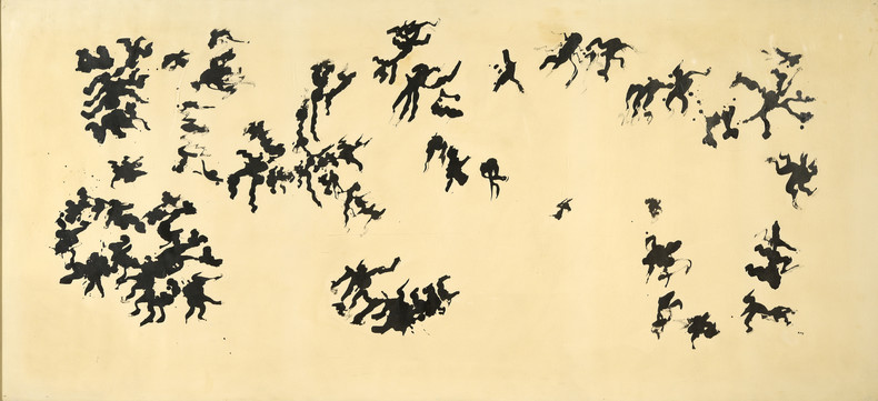 Henri Michaux, Untitled, 1960, India ink on paper, 60x140cm, Private Collection, France.jpg