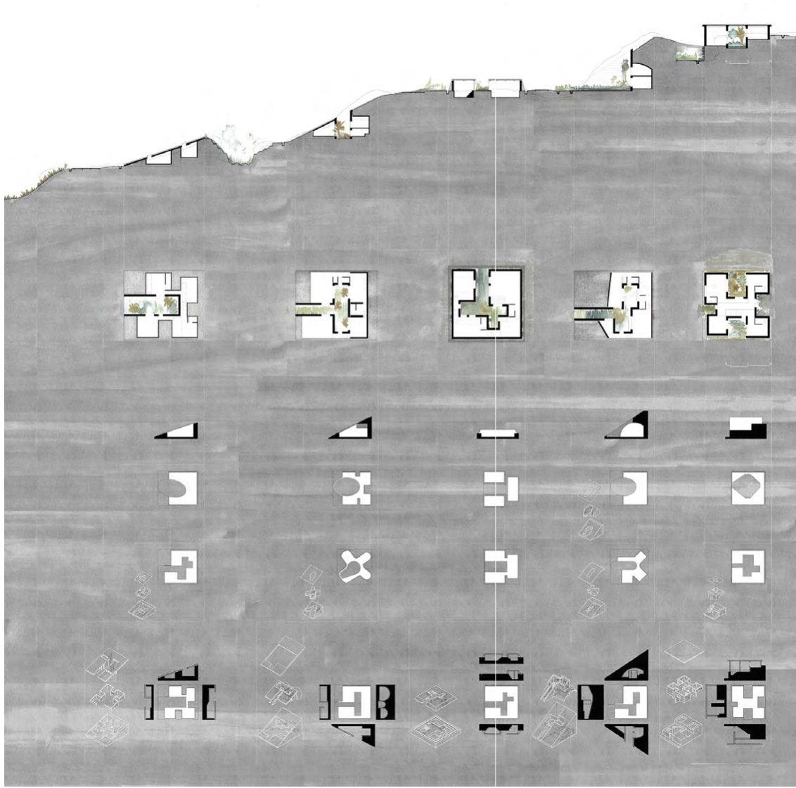 17、李宾（建筑学院教师）《土制》 平面图 KT板 90x90cm 2014年.png