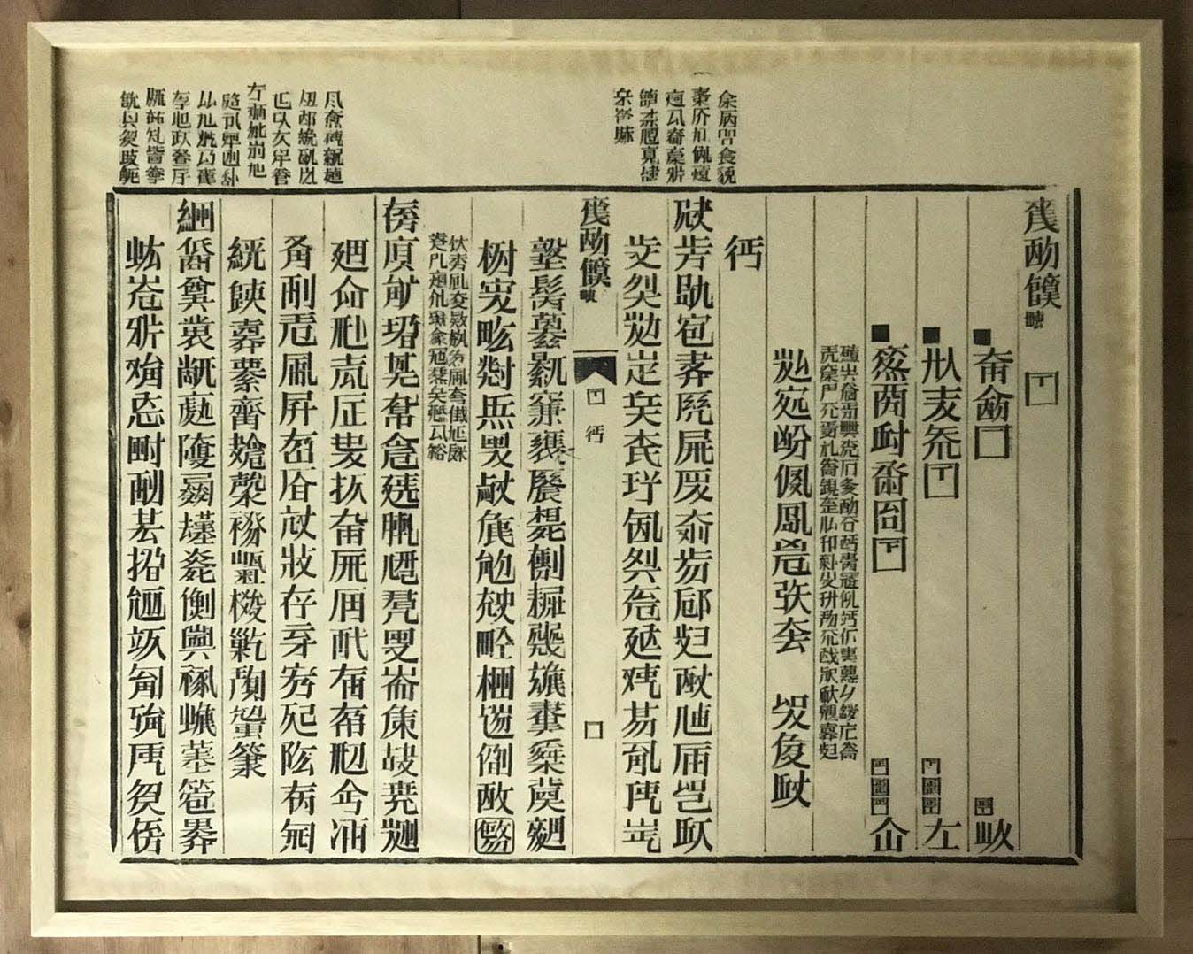 Xu Bing, Book from the Sky, Mixed material Variable size 1987 Image courtesy of Xu Bing Studio.jpg