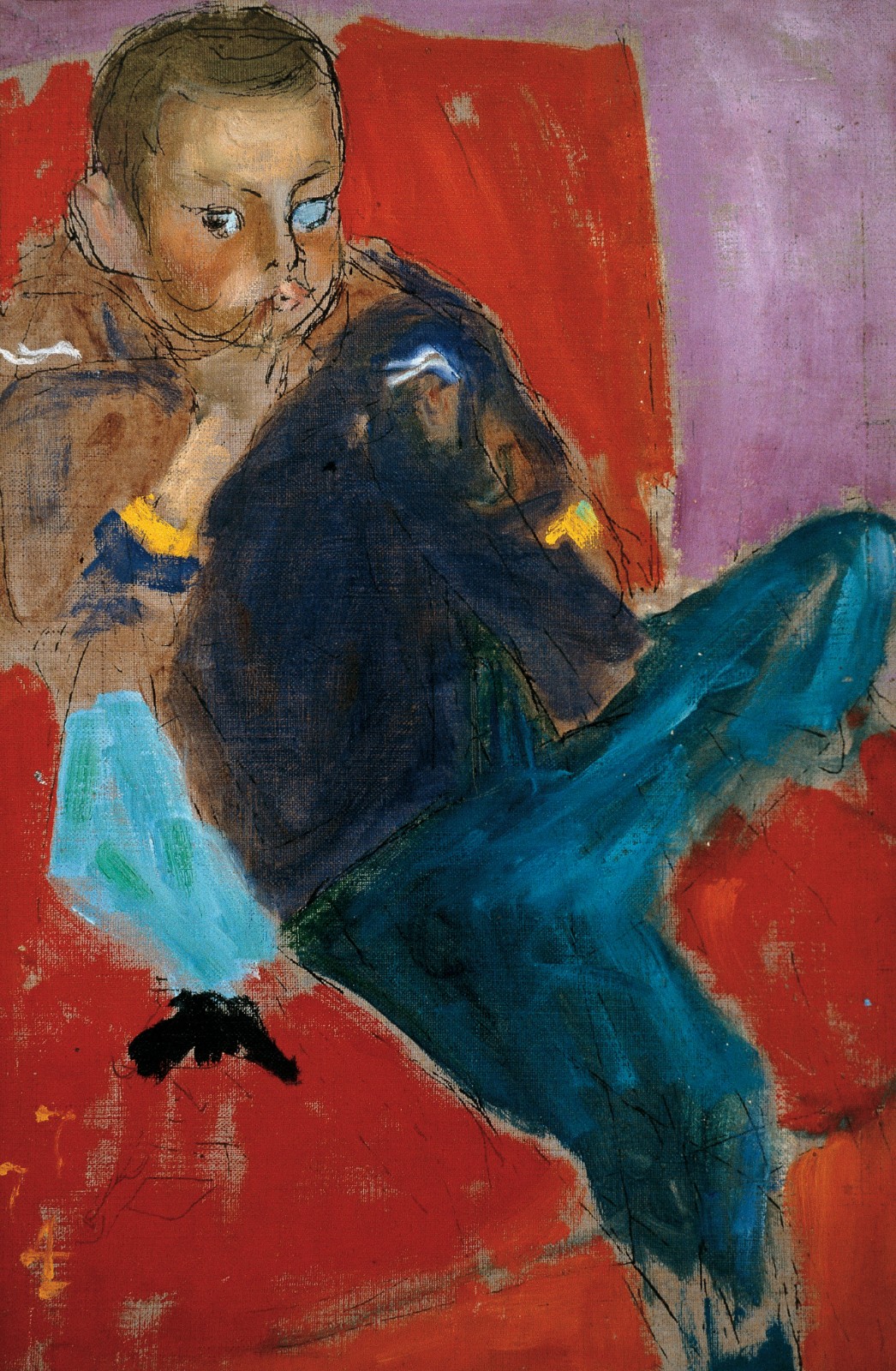 27《小胖》25x38cm布面油画1977年.jpg