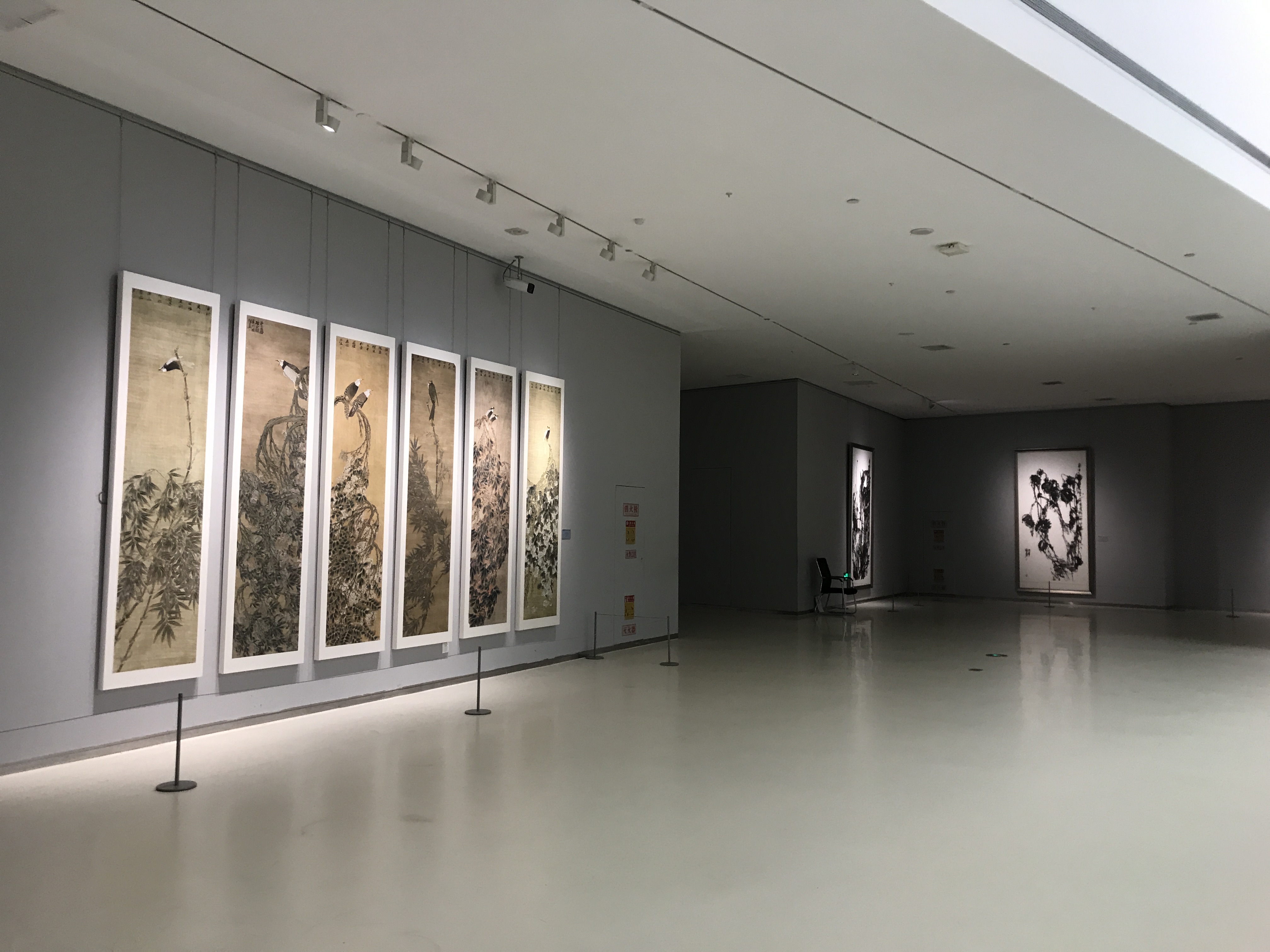 新維度·2020中央美術學院中國畫作品展展覽現場 藝訊網現場拍攝12.