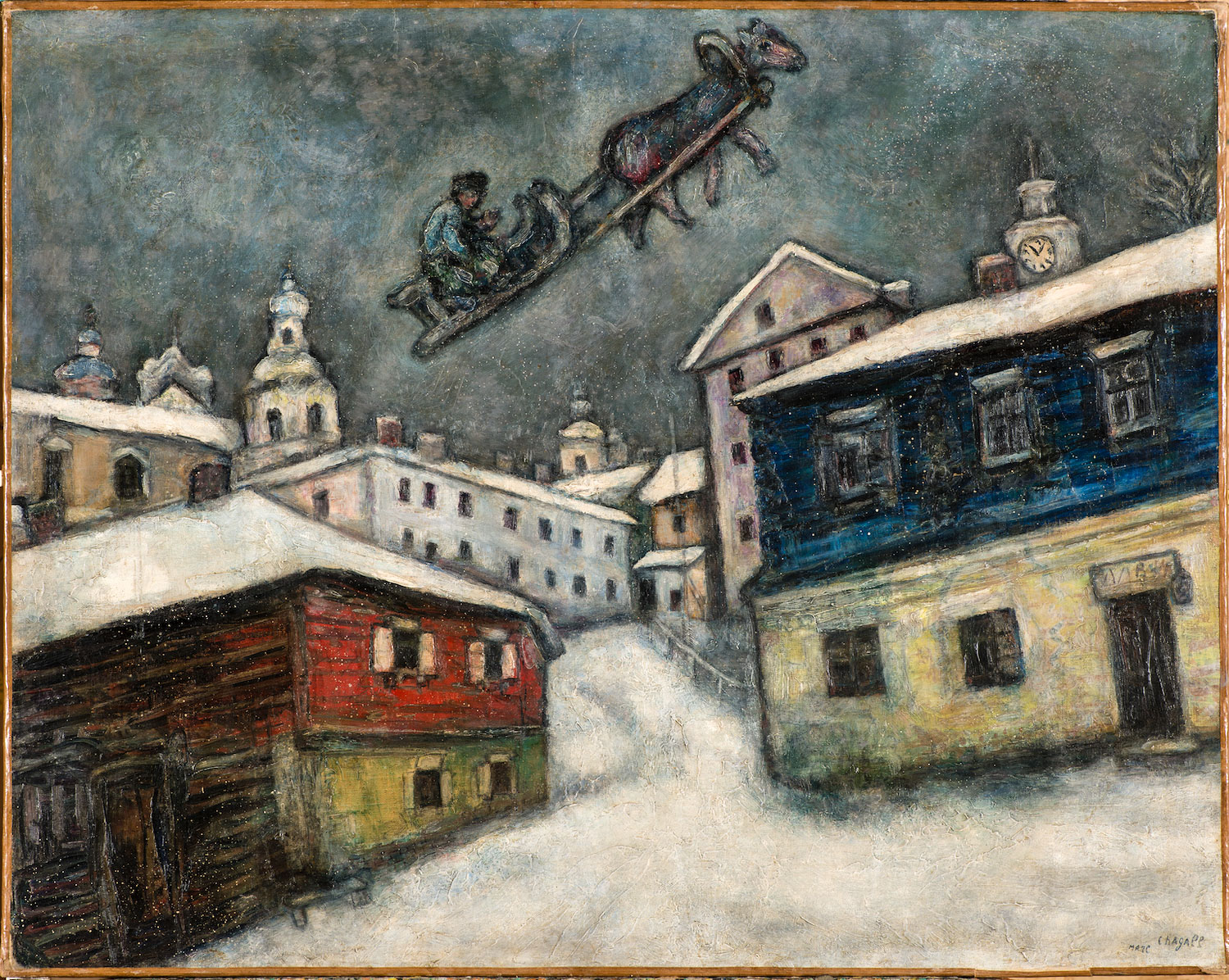 08 Marc Chagall, Russian Village, oil on canvas, 73x92cm, 1929.jpg