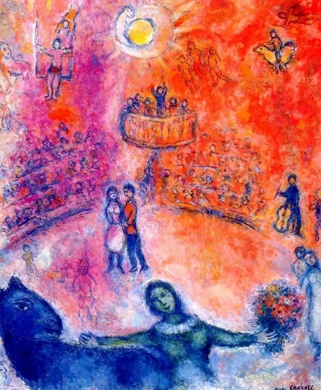 14 Marc Chagall, Circus, oil on canvas, 1980.jpg