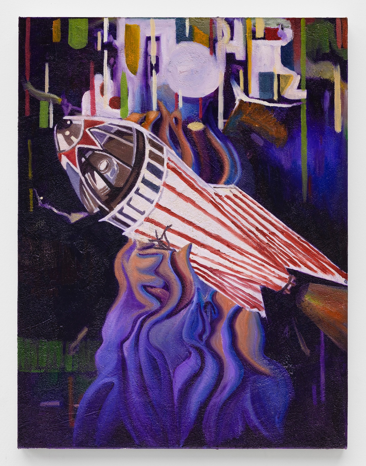 8.宋朋 火箭 2020 布面油画 72×55cm.JPG