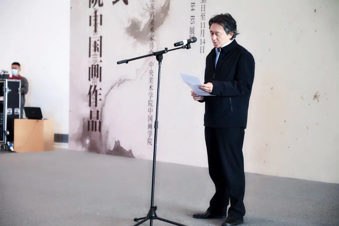 05 Ma Fenghui, Secretary General of China Artists Association and National First-Class Artist, delivered a speech..jpg