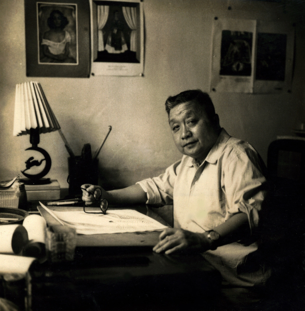 34 In 1957, Zhang Guangyu was in the dormitory of the Central Academy of Fine Arts in Meizha Alley.jpg