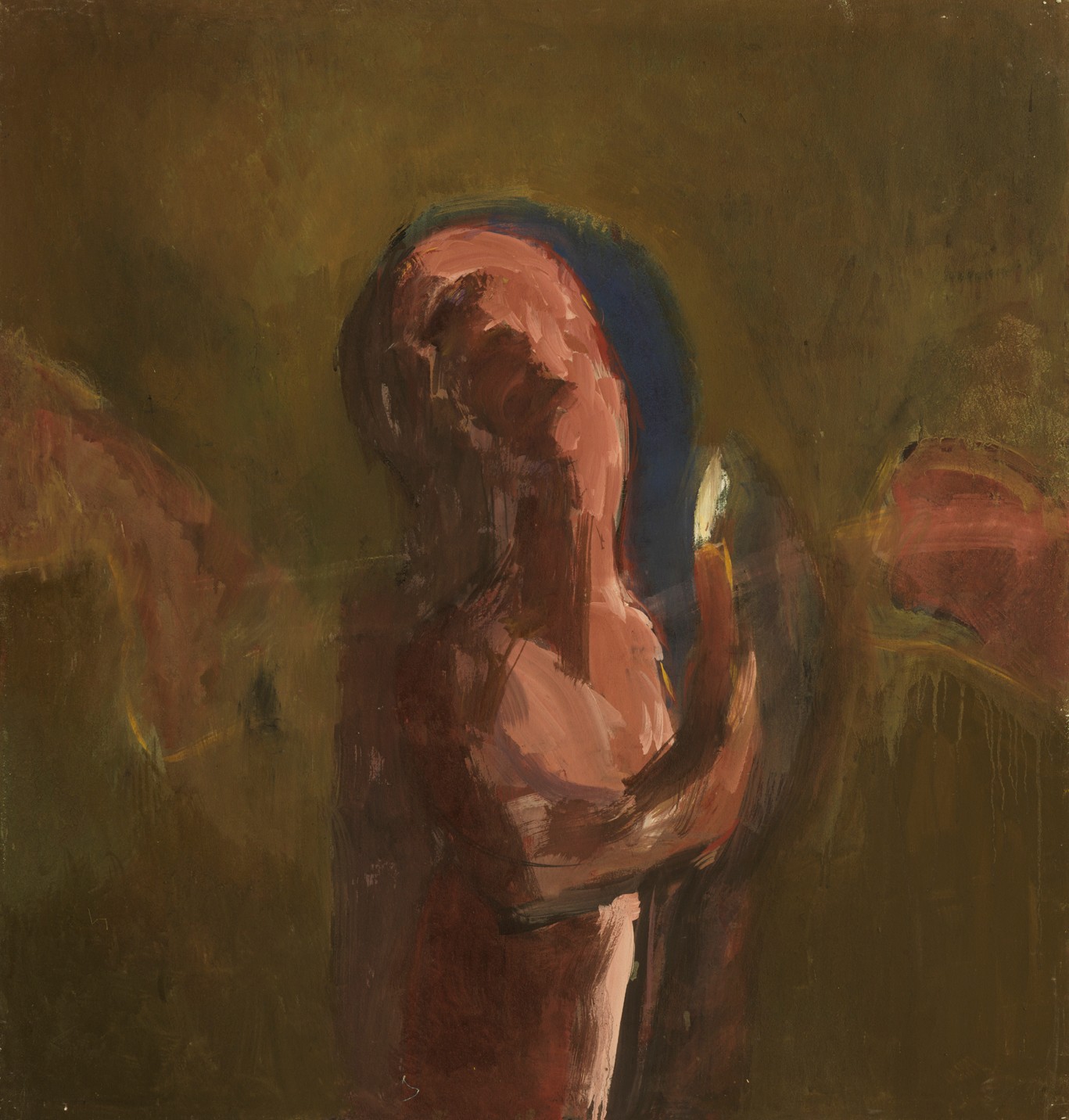 03 Tang Ping, Untitled, Acrylic on canvas, 95 × 100 cm, 1990.jpg