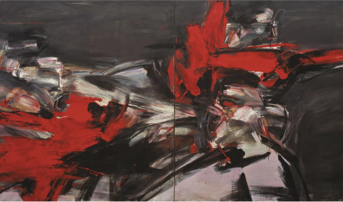 足球 200x370cm 布面油画 1987年.png