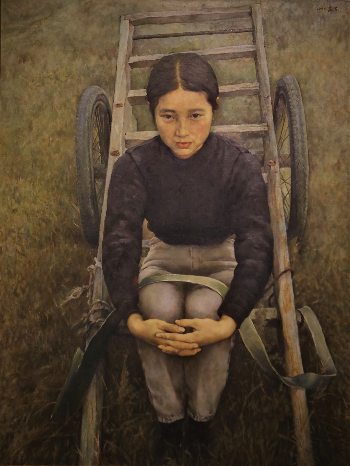 《深秋蕴意》131×99.5cm 1994年 于安东.JPG