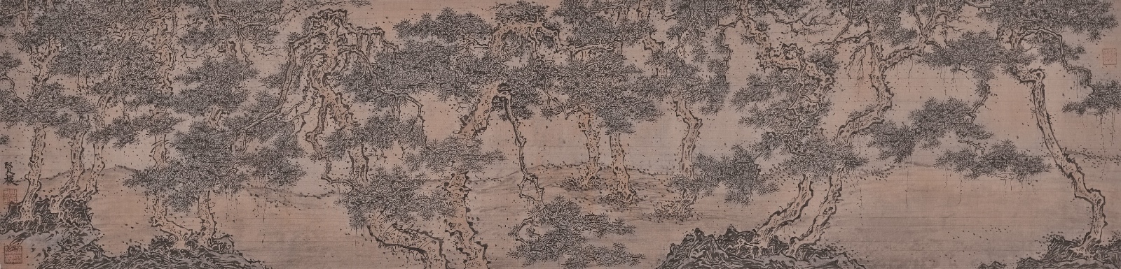 诸贤模 松香图, 106 x 25.5cm, 绢本水墨设色, 2020.jpg