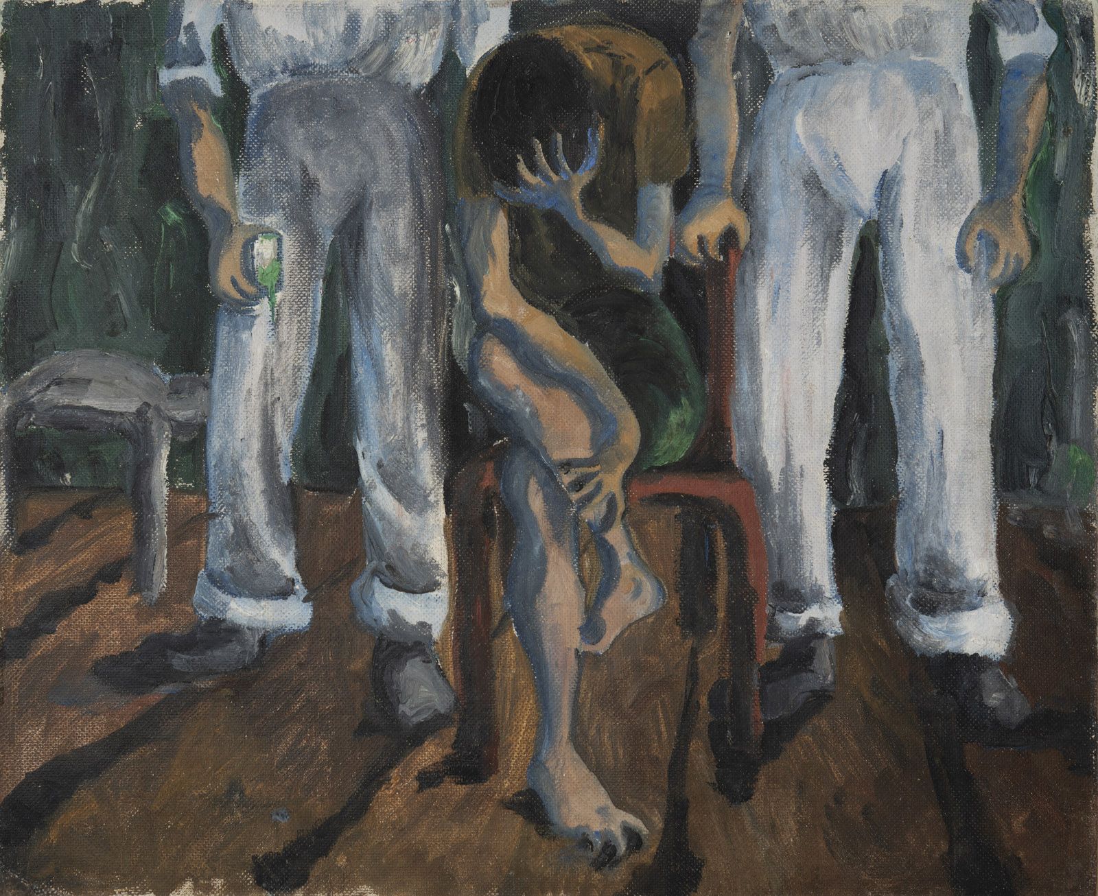 4.宝拉·雷戈，《审问》，1950.jpeg