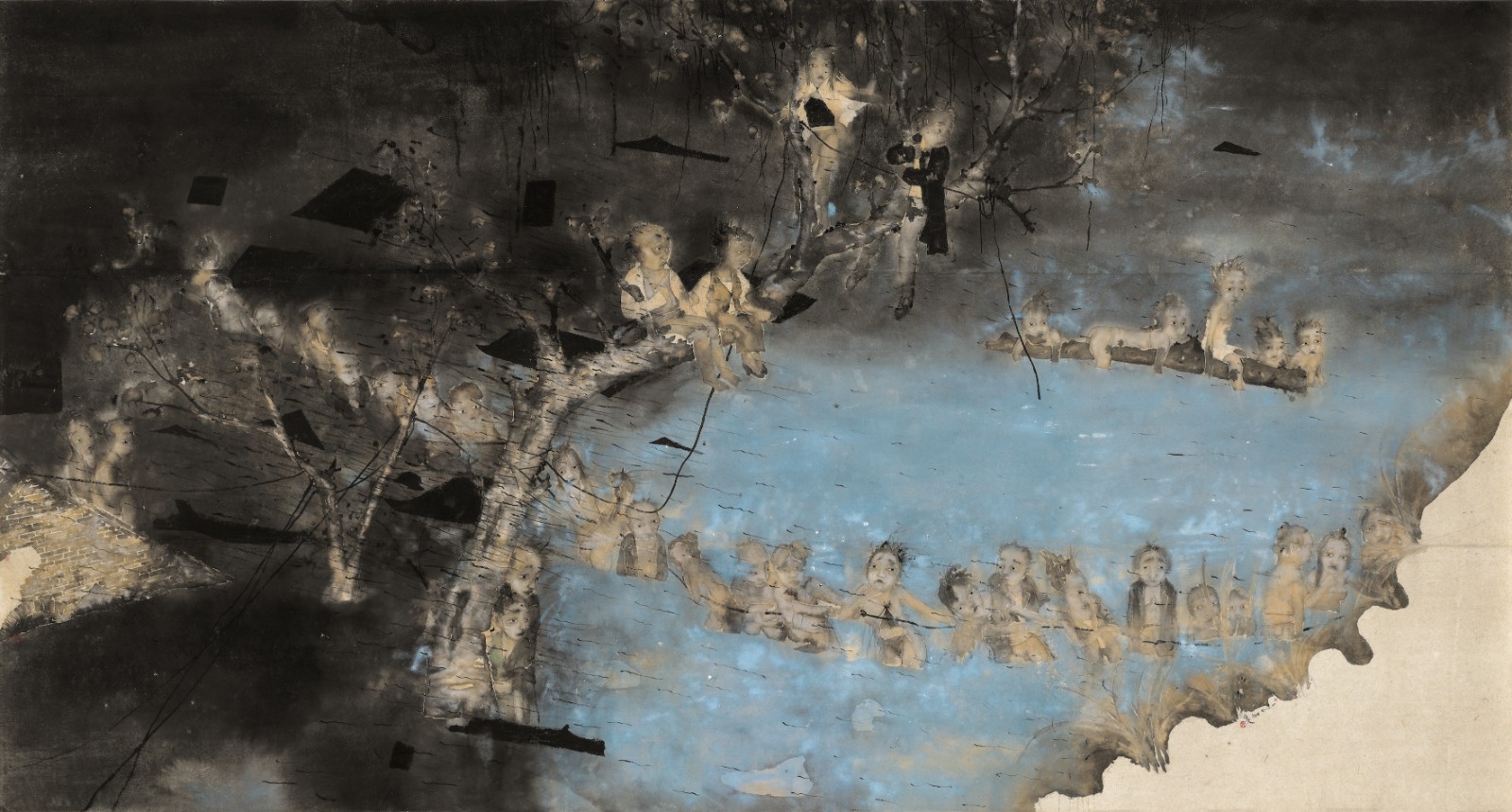 《风·水》，纸本水墨，270  × 500 cm，2010.jpg