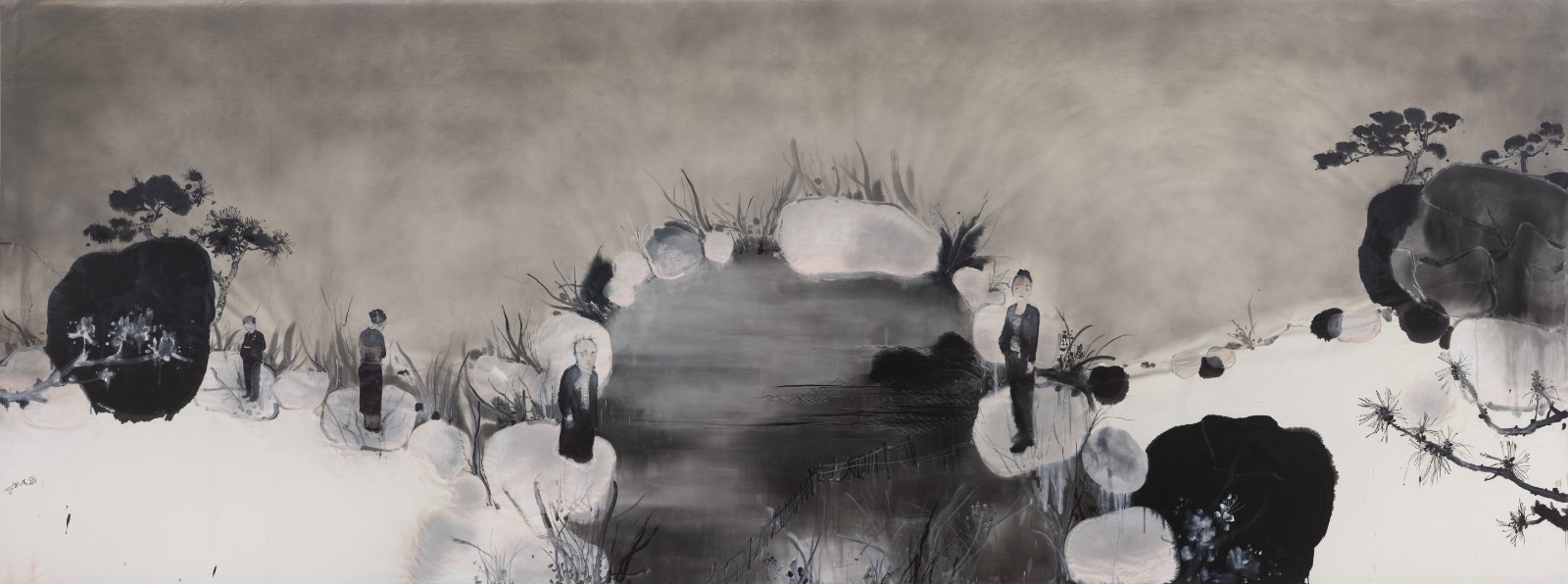 《零度》，纸本水墨，306 × 800 cm，2024.jpg