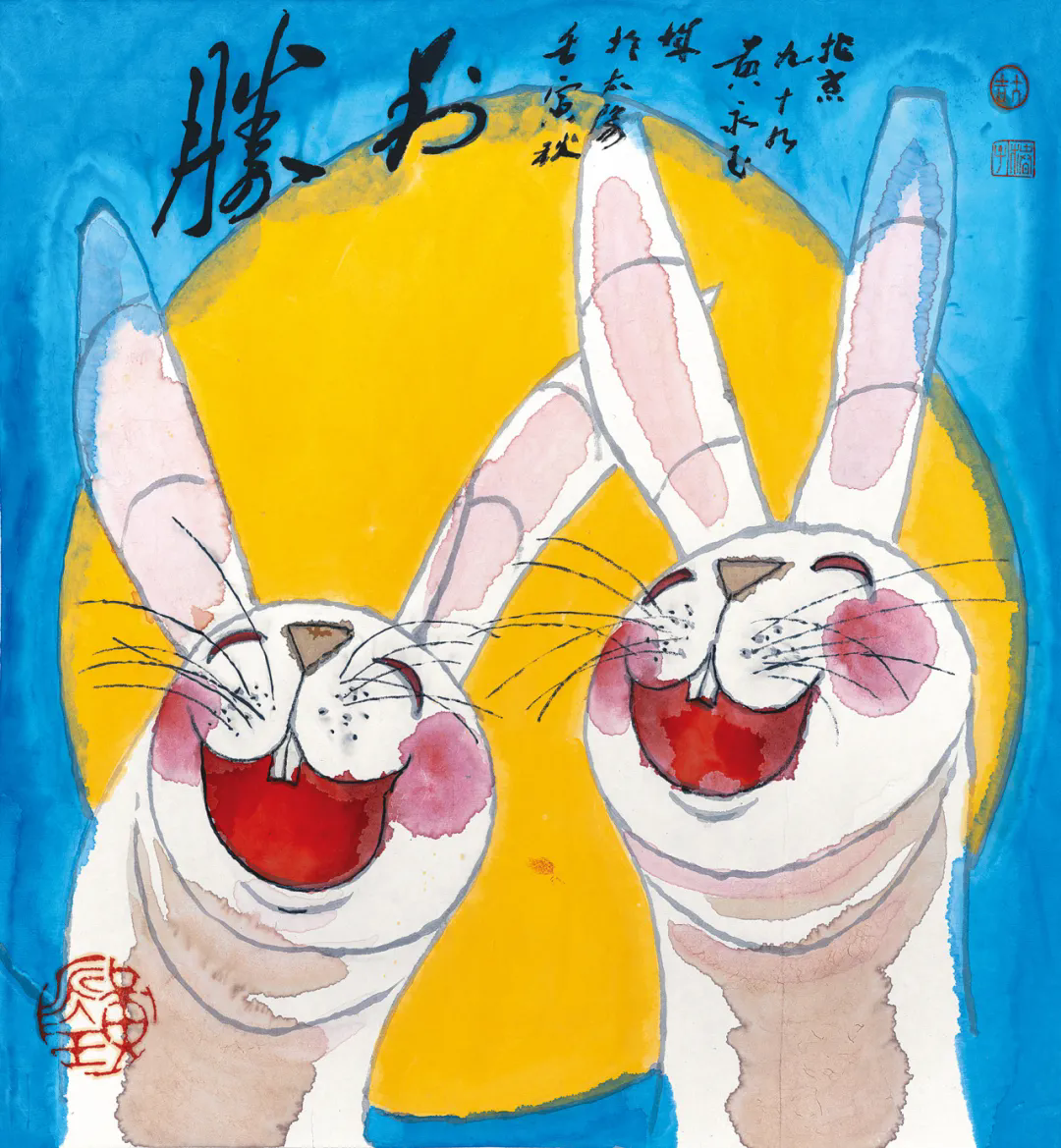 28 The Monthly Calendar in Year of the Rabbit-3, 48cm×45cm, 2022.png