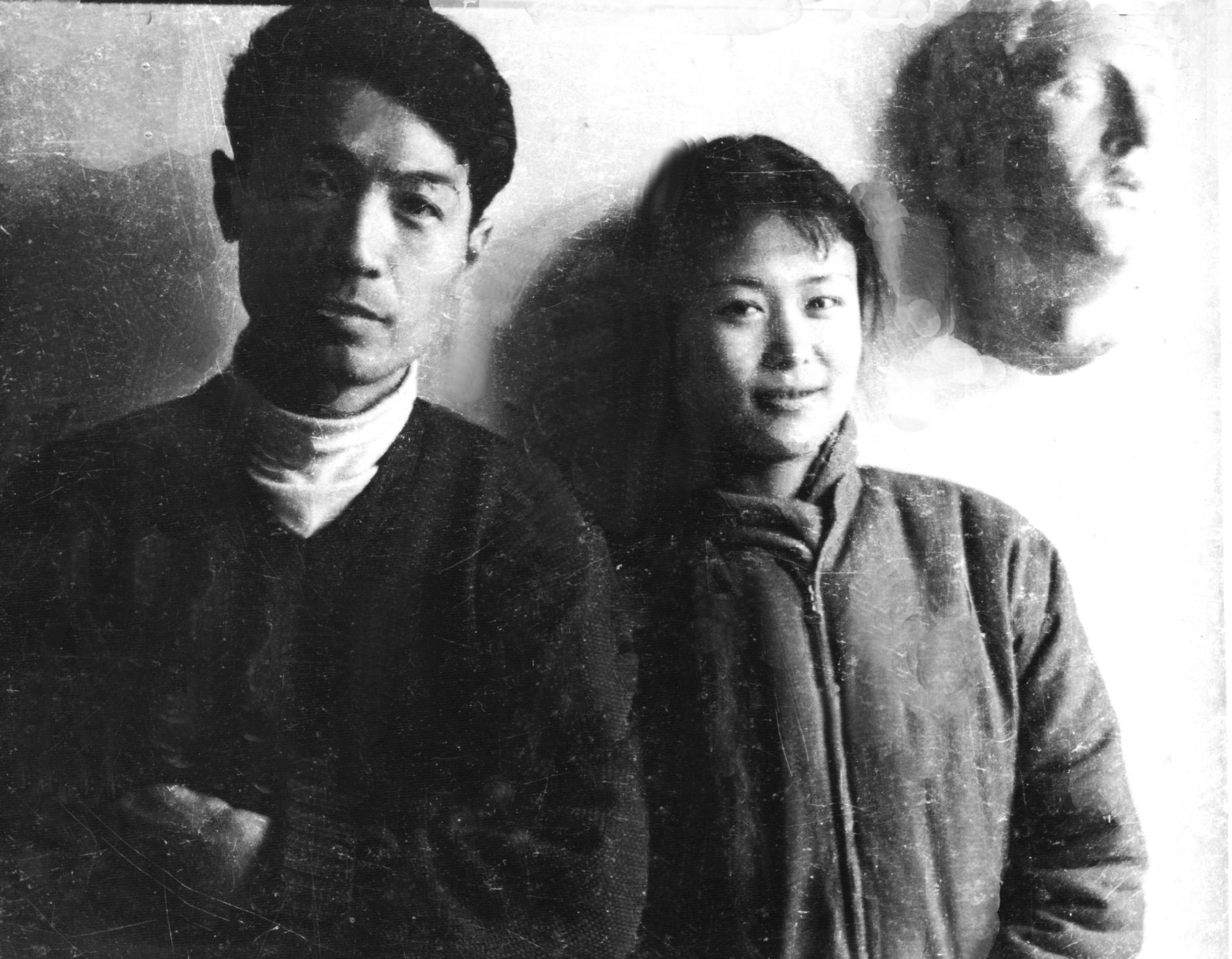 1959年，林岗与爱人厐壔结婚不到半年。.jpg