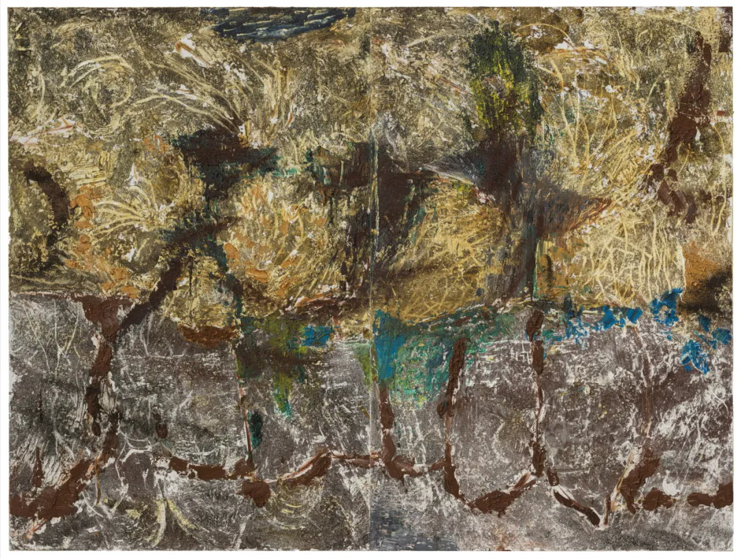 22 Liu Shangying, Flower Valley Road No. 42, Oil on canvas, natural mineral powder, 160×240cm×2, 2024.png