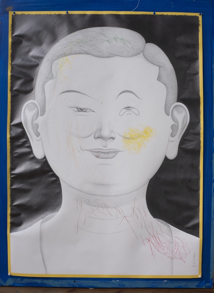 29 Chen Zhu, From Amitabha (Part 1), Painting on paper, 2021-2022.jpg