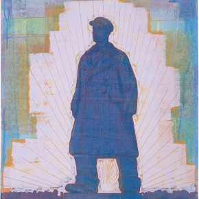 119 Tang Hui, “Statue of a Soldier”, acrylic on canvas, 120 x 100 cm, 2007